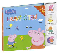 Peppa Pig - Hravé čtení s pexesem - poškozené