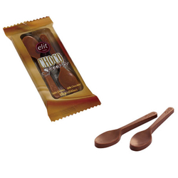 Chocolate spoons - milk chocolate 18g (2 pcs)
