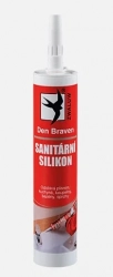 DEN BRAVEN Silikon sanitarny 280ml przezroczysty