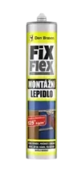 Den Braven Montážní lepidlo FIX FLEX, kartuše 310 ml