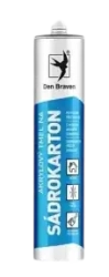 Den Braven Acrylspachtel für Gipskarton 280 ml weiß 20102BD