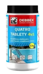 Cranit Quatro tablety – dezinfekcia, proti riasam, vločkovanie, stabilizácia