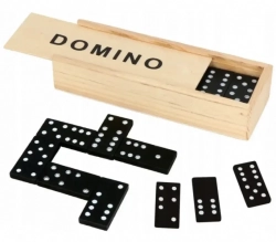 Domino Classic-dřevěná hra 28 dílů