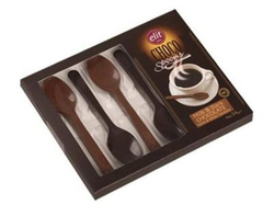Dark and milk chocolate spoons 54g (6 pcs.)