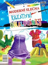 Modern miss-creative coloring book