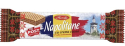 Neapolitanische vegane Waffeln mit Kakaocreme 25 g 