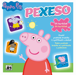 Peppa - Pexeso v sešitu