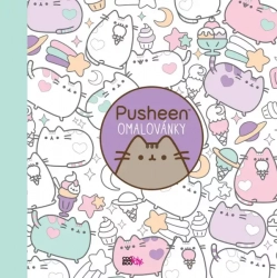 Pusheen - omalovánky - Claire Belton