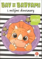 Bav se barvami s milými dinosaury