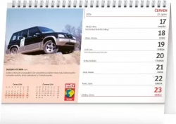 Desk calendar World of Motor - Cars we loved 2024, 23.1 × 14.5 cm