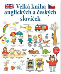 A large book of English and Czech vocabulary