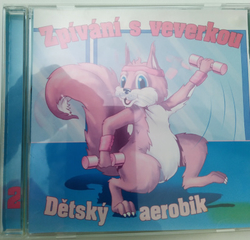 CD Zpívání s veverkou - Dětský aerobik - poškozené
